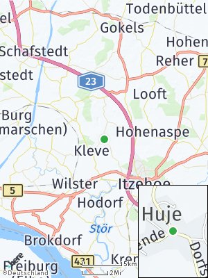 Here Map of Huje