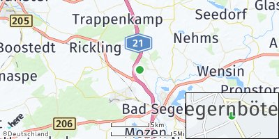 Google Map of Negernbötel