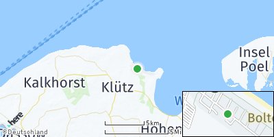 Google Map of Ostseebad Boltenhagen
