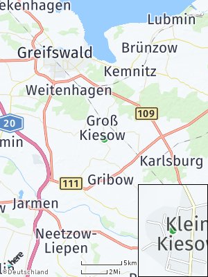 Here Map of Klein Kiesow