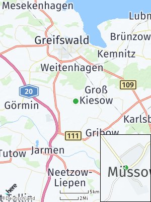 Here Map of Müssow