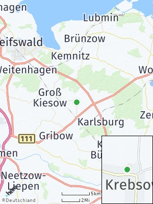 Here Map of Krebsow