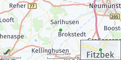 Google Map of Fitzbek