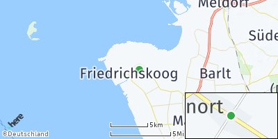 Google Map of Friedrichskoog