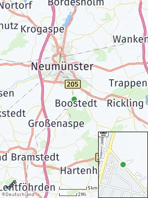 Here Map of Boostedt