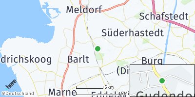Google Map of Gudendorf