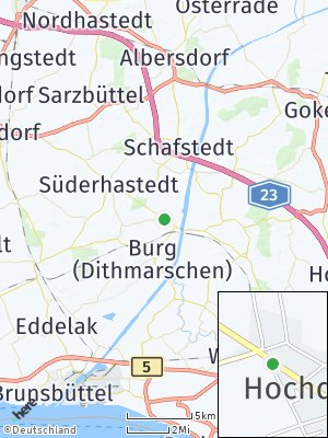 Here Map of Hochdonn