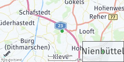 Google Map of Nienbüttel bei Wacken