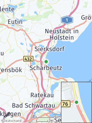 Here Map of Scharbeutz
