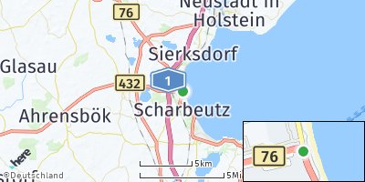Google Map of Scharbeutz