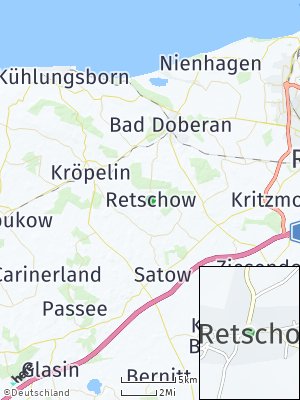 Here Map of Retschow