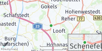 Google Map of Schenefeld