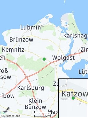Here Map of Katzow