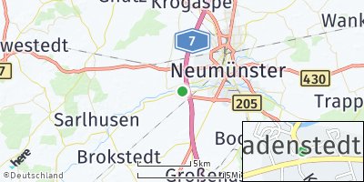 Google Map of Padenstedt