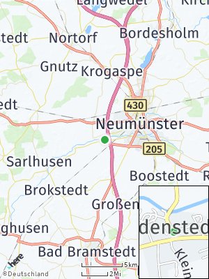 Here Map of Padenstedt