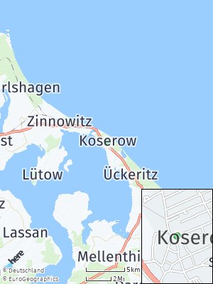 Here Map of Koserow