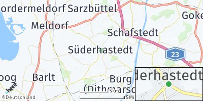 Google Map of Süderhastedt