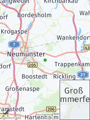 Here Map of Groß Kummerfeld