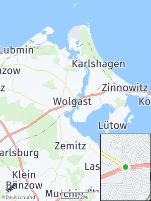 Here Map of Wolgast