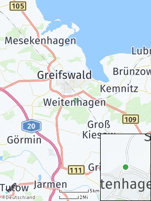 Here Map of Weitenhagen