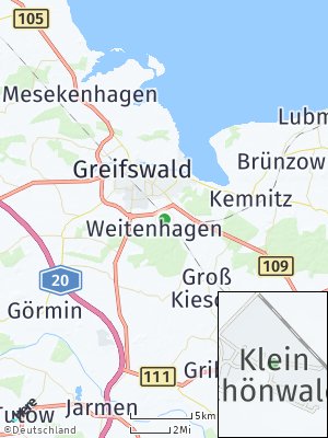 Here Map of Klein Schönwalde