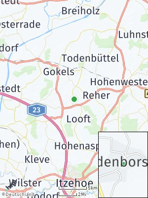 Here Map of Oldenborstel