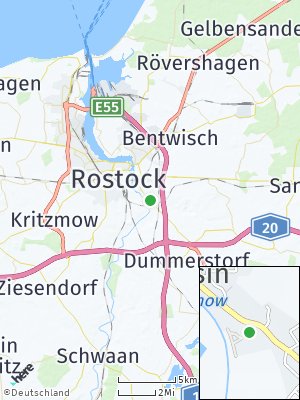 Here Map of Kessin bei Rostock