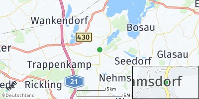 Google Map of Damsdorf
