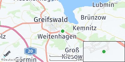 Google Map of Groß Schönwalde