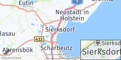 Google Map of Sierksdorf