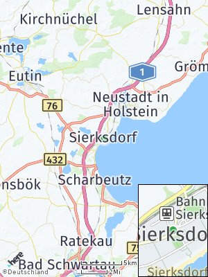Here Map of Sierksdorf