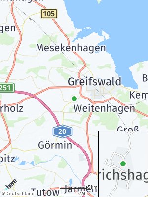 Here Map of Hinrichshagen