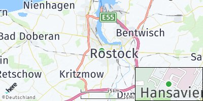 Google Map of Rostock