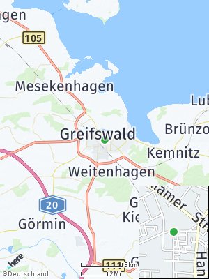 Here Map of Greifswald