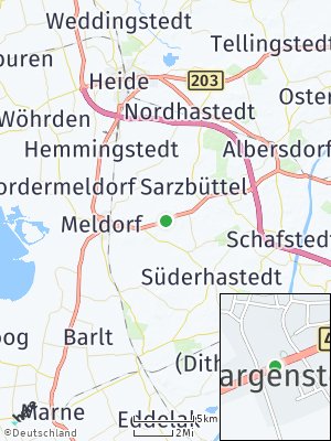 Here Map of Bargenstedt