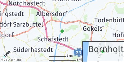 Google Map of Bornholt