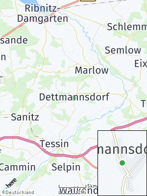 Here Map of Dettmannsdorf