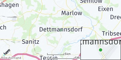 Google Map of Dettmannsdorf