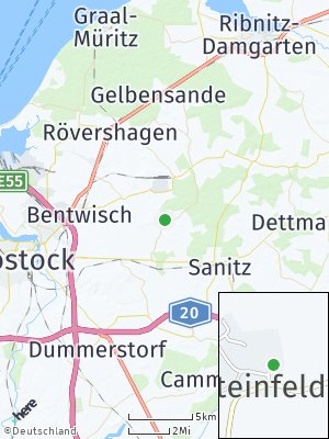 Here Map of Steinfeld bei Rostock