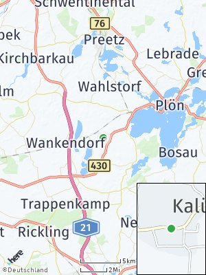 Here Map of Kalübbe