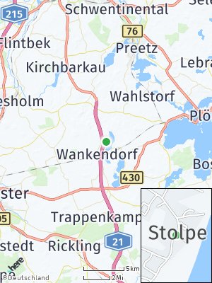 Here Map of Stolpe bei Neumünster