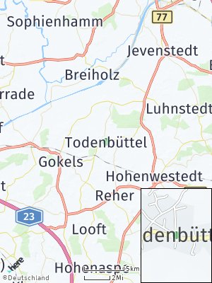 Here Map of Todenbüttel