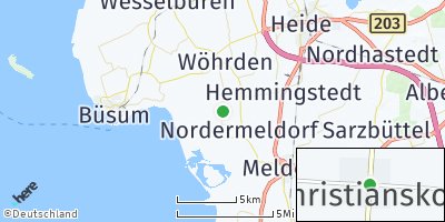 Google Map of Nordermeldorf