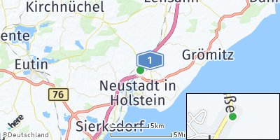 Google Map of Altenkrempe