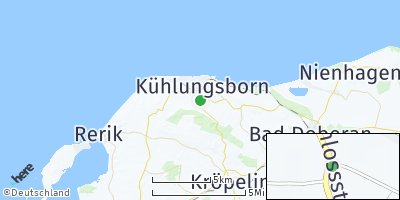 Google Map of Kühlungsborn