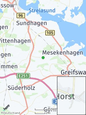 Here Map of Horst bei Grimmen