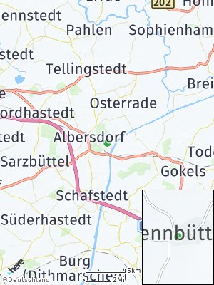 Here Map of Wennbüttel