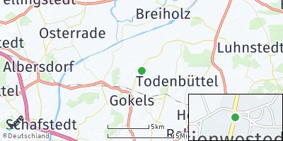 Google Map of Lütjenwestedt