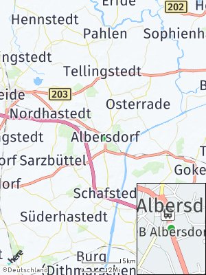 Here Map of Albersdorf