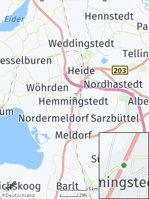 Here Map of Hemmingstedt
